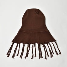 画像をギャラリービューアに読み込む, S.S.DALEY / Knit Tassel Hood / BROWN