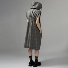 画像をギャラリービューアに読み込む, BREATH BY DELTA / hood long vest