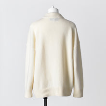 画像をギャラリービューアに読み込む, S.S.DALEY / Francis Duck-Jacquard Lambswool Sweater
