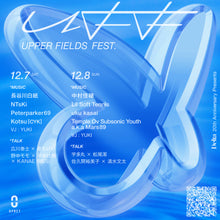 画像をギャラリービューアに読み込む, UPPER FIELDS FEST.
