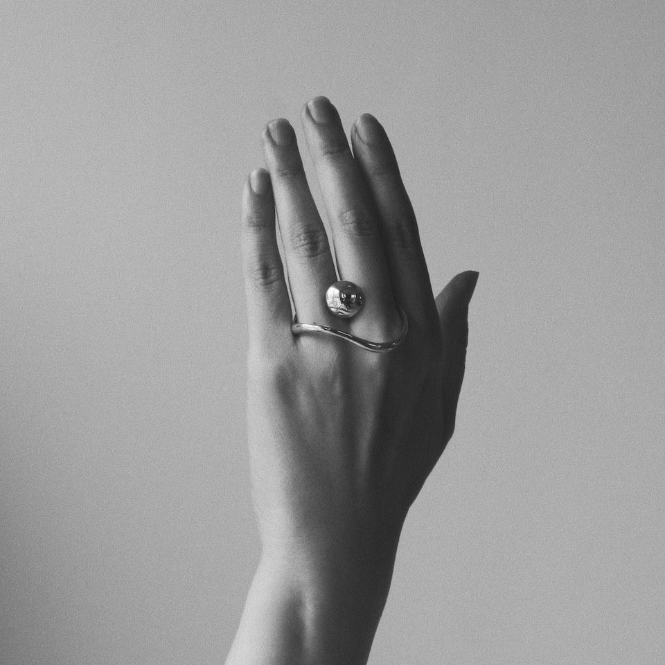 CALLMOON コールムーン　Slow wave ring 5号 CALLMOON コールムーン Slow wave ring 5号 CALLMOON – BREATH