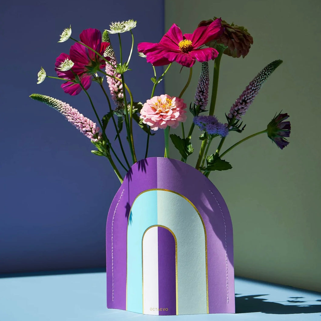 OCTAEVO / Mini Paper Vase / Riviera Arch
