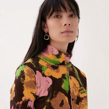 画像をギャラリービューアに読み込む, REJINA PYO / Lina Top / Organic Cotton Terry Print Floral Brown
