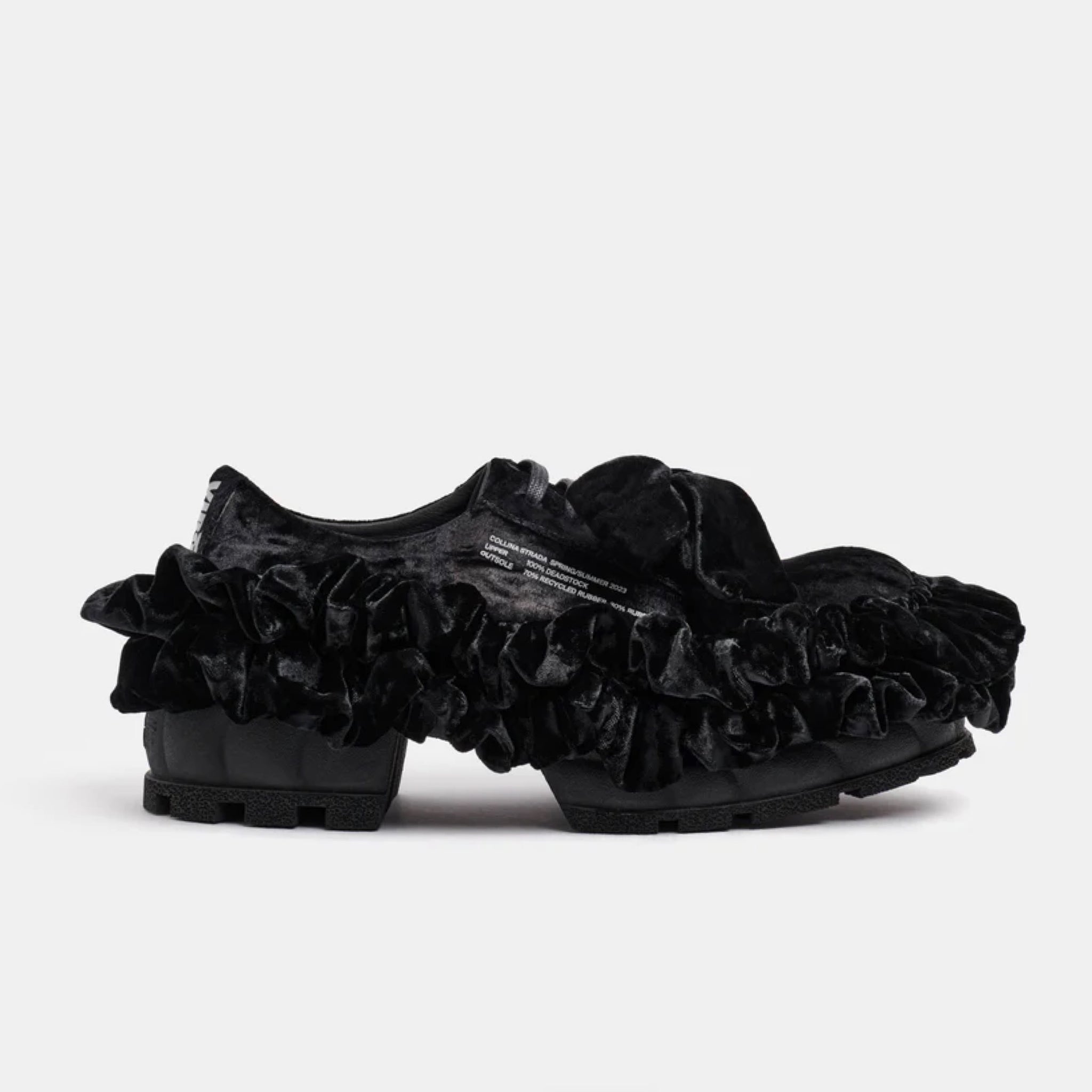 希少✨COLLINA STRADA ヴィンテージ加工 ベロアジャケット ビジュー collina-strada_24aw_00001_top-